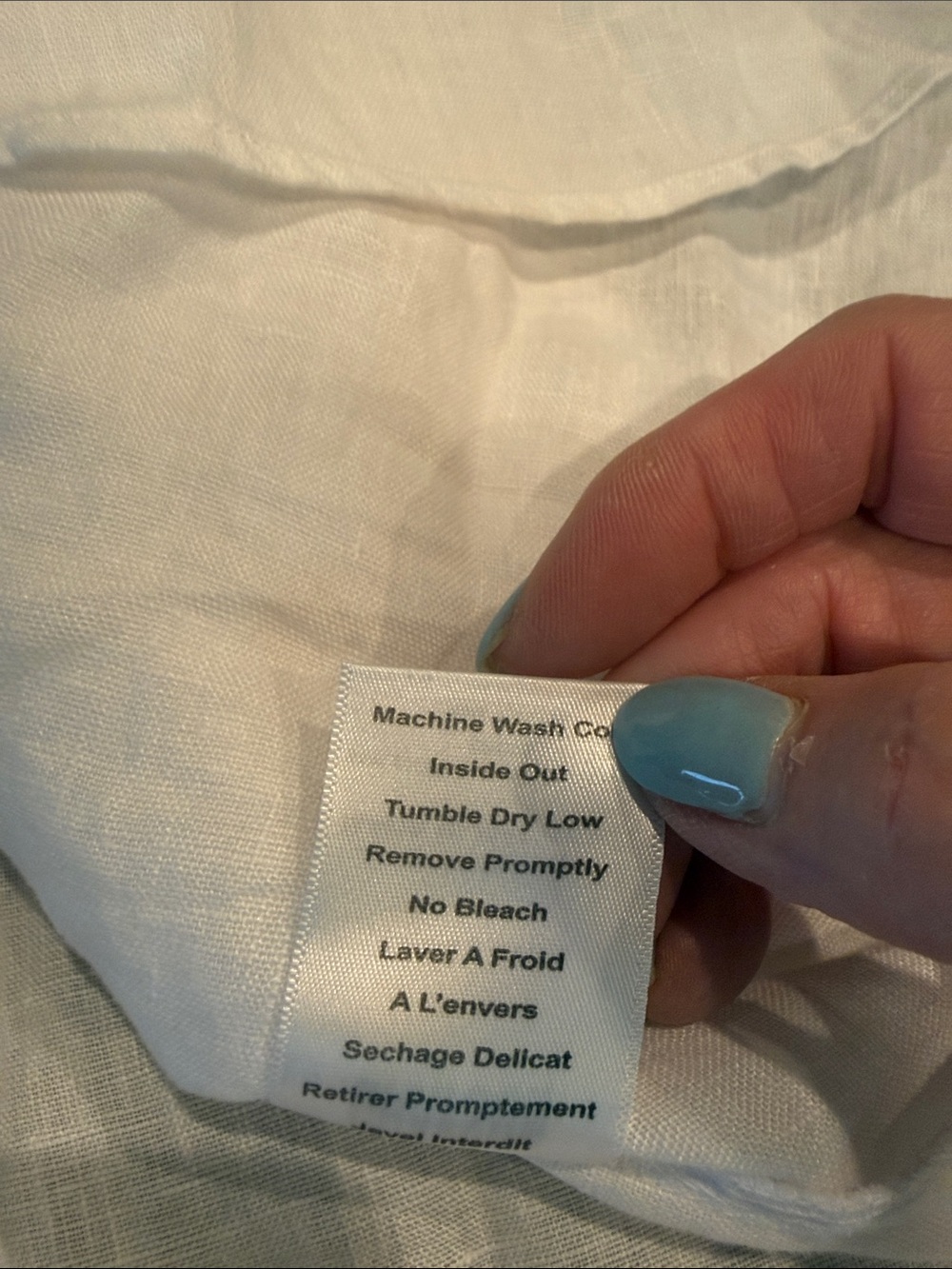 Grayson The Artist Linen Short Sleeve Shirt Midi Dress White Size Large - Picture 11 of 11